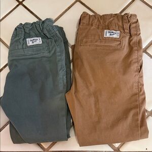 OshKosh B'gosh Kids Pants in Green and Tan